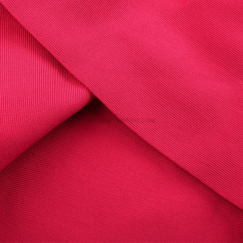 Ruffle Detail Dress Hot Pink - Luxe Dresses and Luxe Party Dresses