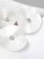 Halter Crystal Flower Detail Midi Dress White