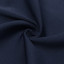 Long Sleeve Draped Midi Dress Navy Blue