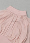 Long Sleeve A Line Maxi Dress Pink