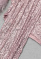Feather Long Sleeve Sequin Dress Pink