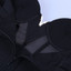 Structured Mesh Midi Bandage Dress Black