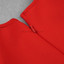 Long Sleeve Embellished Panel Dress Red