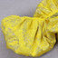 Puff Off Shoulder Corset Sparkly Midi Dress Yellow
