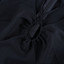 Long Sleeve Halter Midi Dress Black
