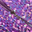 Sequin Off Shoulder Midi Dress Purple