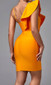 Ruffle Detail Dress Amber