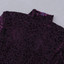 Long Sleeve Animal Print Midi Velvet Purple