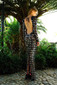 Long Sleeve Big Sequin Backless Maxi Dress Black