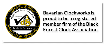Vds certification black forest clock association