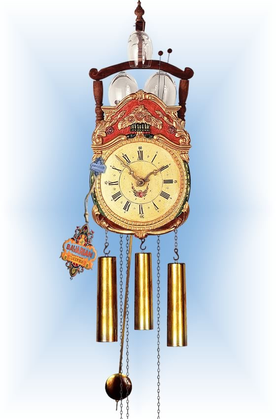 Romba Baroque Jewel cuckoo clock 20'' Bavarian Clockworks