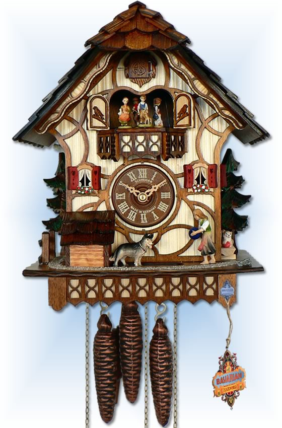 Schneider Farm Play cuckoo clock 13'' Bavarian Clockworks