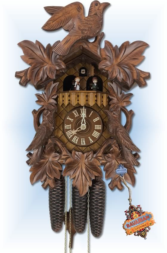 Classic Musical Bird Cuckoo Clock 4430 by Rombach & Haas