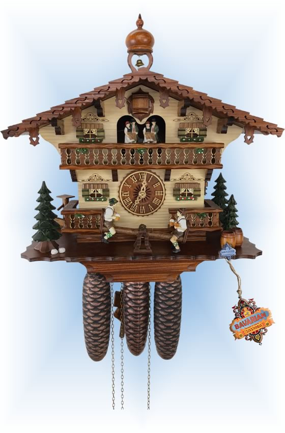 Bavarian Break Cuckoo Clock by Schneider Discount Sale