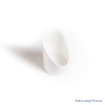 Accent/Flood Aluminum Down light Shield, White