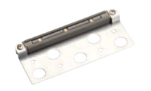 Step Light, with 1 LED Bulb .2 watt 2560K, in Bronzed Brass, with Bracket for Brick/Step, 3in