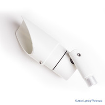 Accent/Flood Aluminum Wall Mount Fixture in White