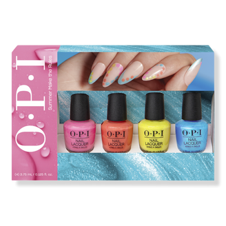 O.P.I, 4 Piece Mini Kit (Summer Make The Rules Collection)