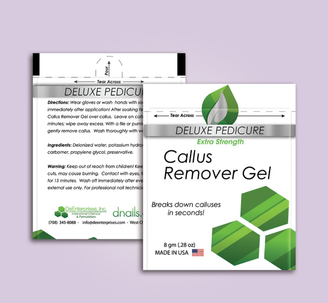 Single Use Callus Remover Gel Packet