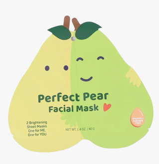 Perfect Pear Face Sheet Mask (2 in 1)