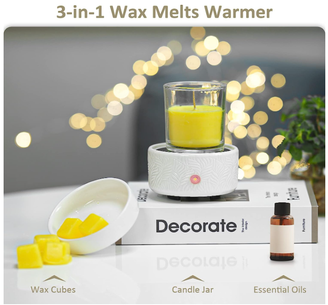 3 in 1 Wax, Candle & Oil Warmer