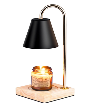Dimmable Candle Warming Lamp - Black