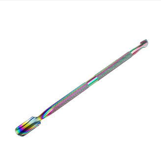Rainbow Multichrome Cuticle Pusher - Double Ended