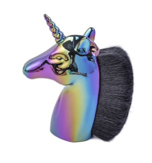 Rainbow Multichrome Unicorn Dust Remover Brush