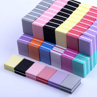 5 Piece Set of Double-sided Mini Nail File Blocks