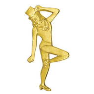 Dancer Chenille Letter pin