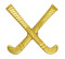 Field Hockey crossed sticks