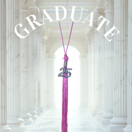 Hot Pink Midnight Bling tassel