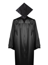 CAP AND GOWN UNIT INCLUDES CAP, GOWN AND TASSEL
