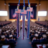 USA Flag Tassel 