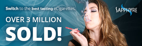Switch to the best tasting eCigarettes - over 3 million sold