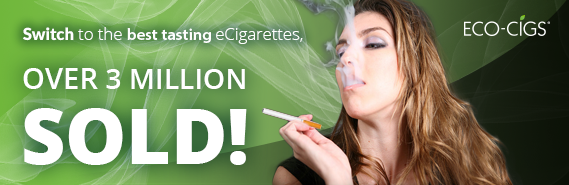 Switch to the best tasting eCigarettes - over 3 million sold