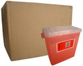 3 Gallon Bemis Sharps Container, large opening (Case of 12)  Model #303-030