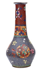 Antique 19th Century Japanese oriental vase cloisonne