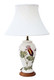 Antique quality Moorcroft ceramic table lamp with shade