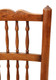 Antique Victorian Lancashire elm kitchen dining chair