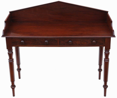 Antique William IV C1835 mahogany desk or writing table