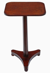 Antique Victorian C1840 mahogany quality wine table side occasional