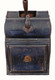 Antique Victorian C1850 Japanned steel coal scuttle box or purdonium