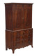 Antique top quality Georgian C1800 mahogany linen press wardrobe