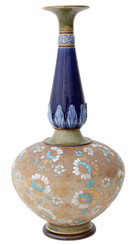 Antique large Royal Doulton Slater vase Art Nouveau