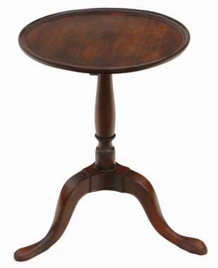 Antique quality Georgian mahogany wine or side table C1800