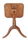 Antique quality Georgian mahogany tilt top wine or side table C1800