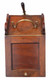 Antique quality Victorian mahogany coal scuttle box or cabinet C1850