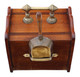 Antique quality walnut coal scuttle box or cabinet C1900
