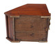 Antique quality Art Nouveau mahogany perdonium coal scuttle box or cabinet C1910